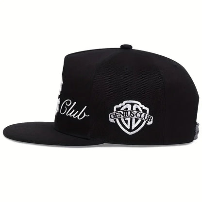 Genius Club C Embroidered Snapback Cap