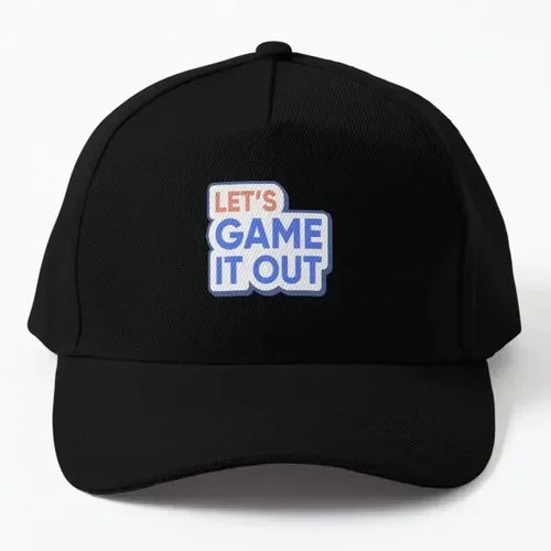Let Is Game It Out Snapback Baseball Cap