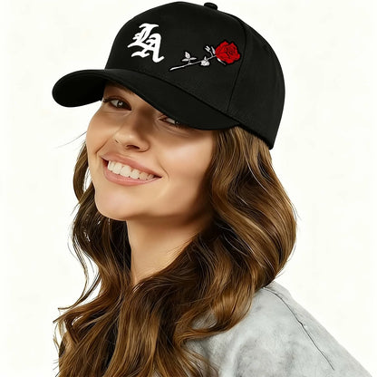 Breathable Soft Bold Logo Snapback Cap