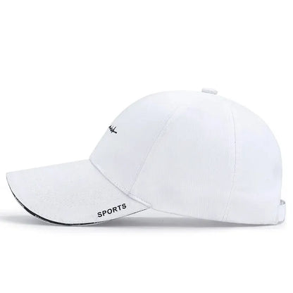 Korean Letter Embroidered Breathable Sports Baseball Cap