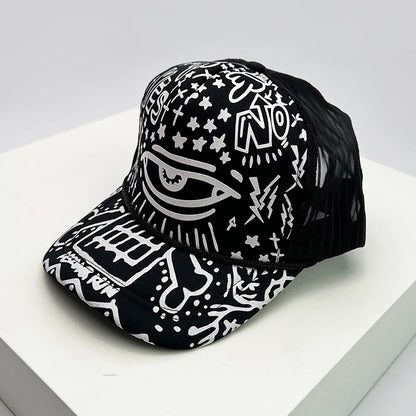 New Fashion Men Women Printed Cartoon Baseball Caps