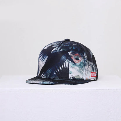 Unisex Graffiti Print Hip-Hop Cap