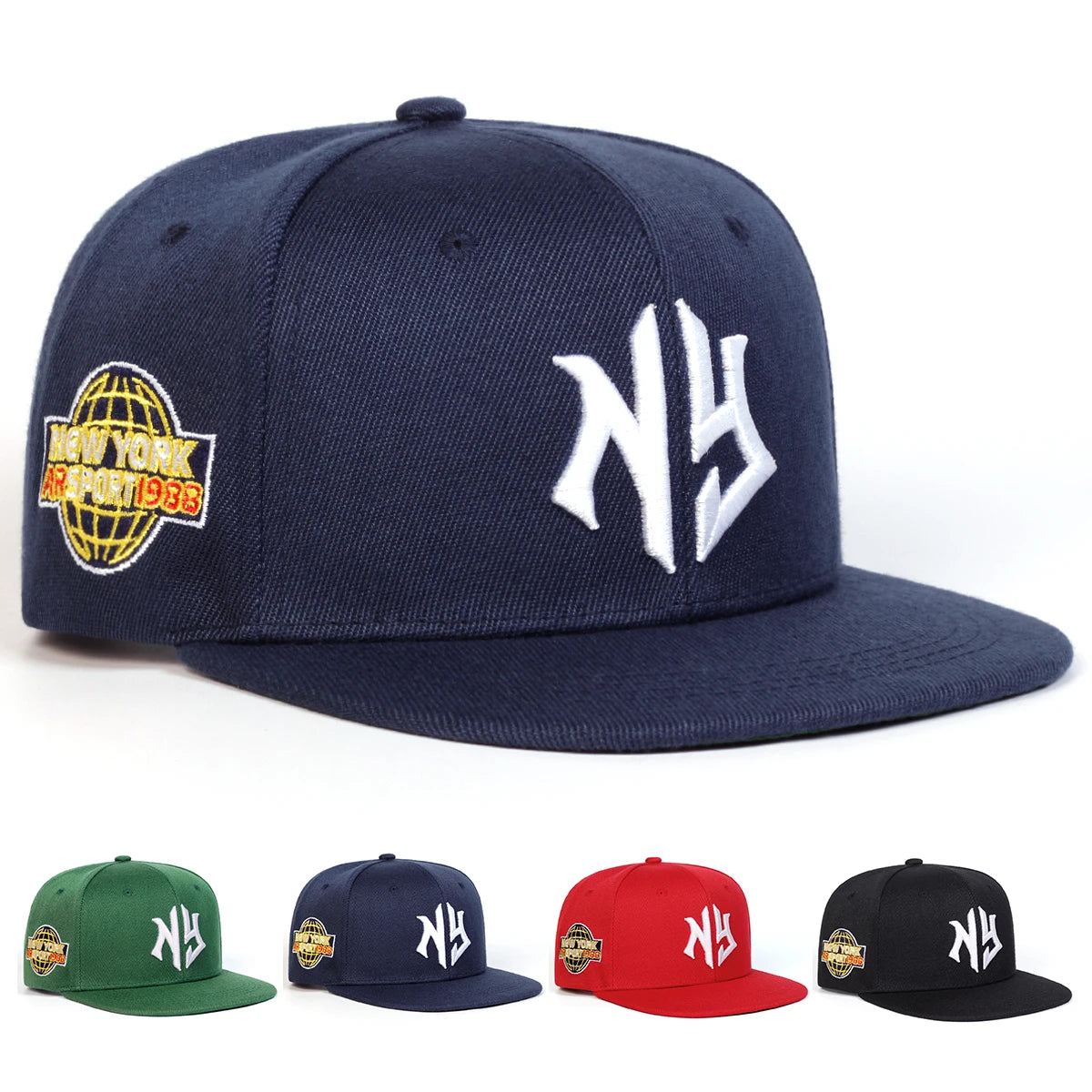 Unisex Letter Embroidery Hip-hop Hats