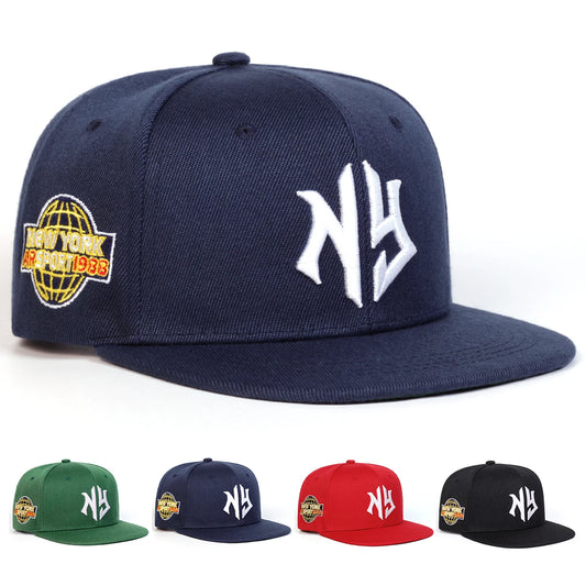 Unisex Letter Embroidery Hip-hop Hats