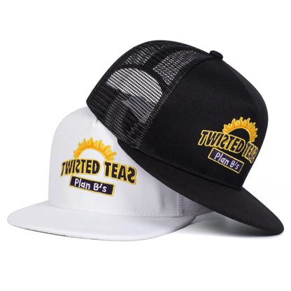 Unisex TWISTED TEAS Letter Embroidery Hip-hop Net Hats
