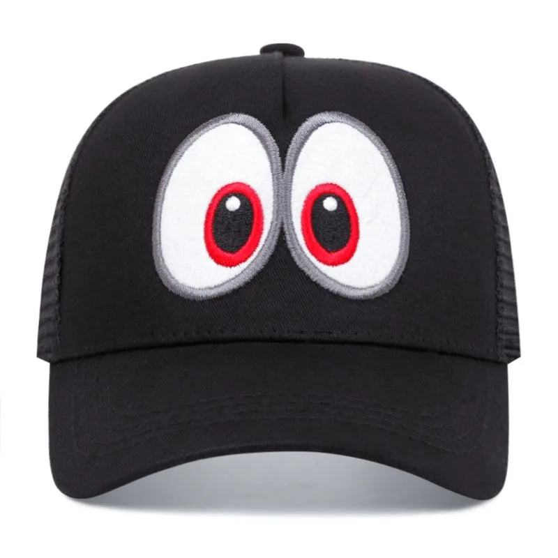 Big Eyes Cartoon Baseball Cap