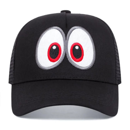 Big Eyes Cartoon Baseball Cap