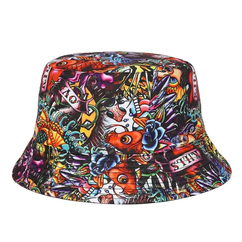 Double sided Outdoor Sun Hat Hip-Hop Cap