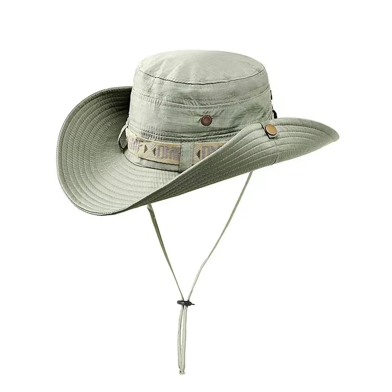 Waterproof Wide Brim Bucket Hat