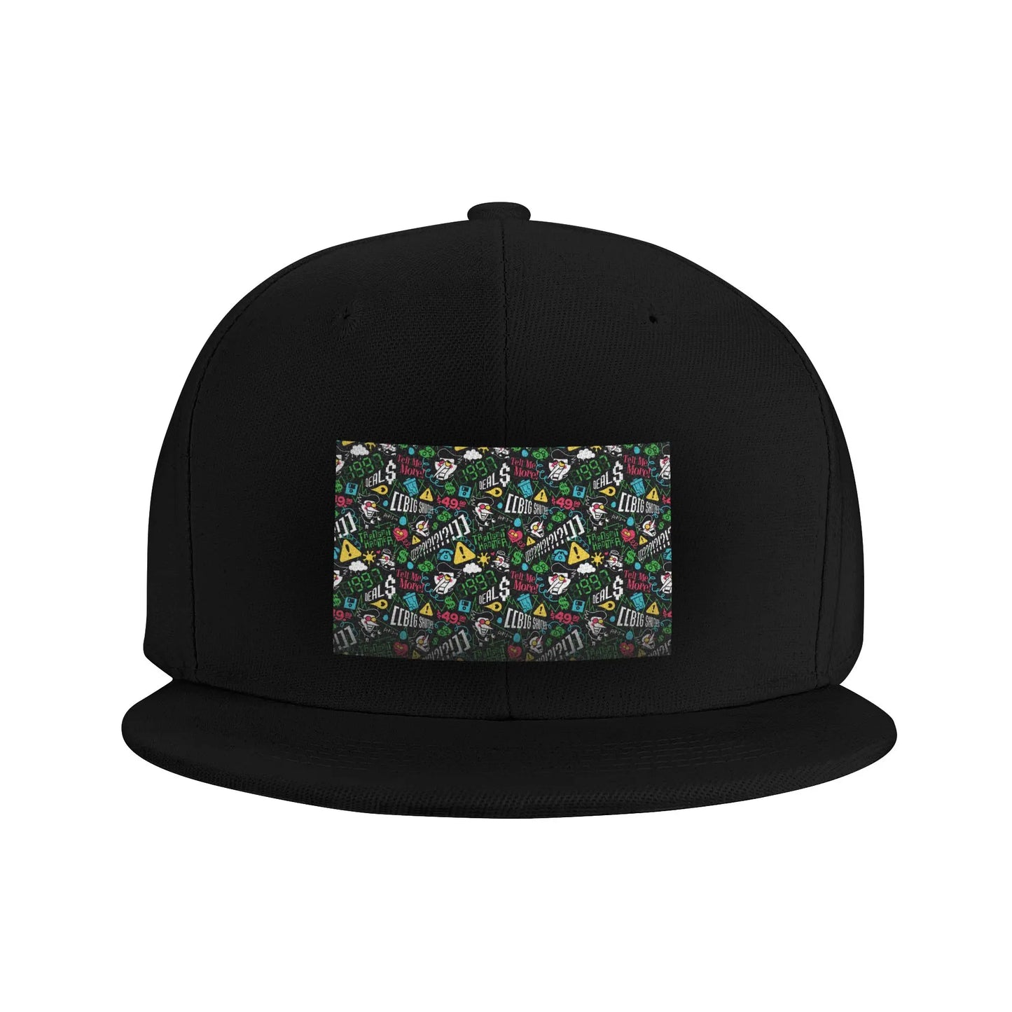 Deltarune Spamton G Character Graphic Snapback Cap
