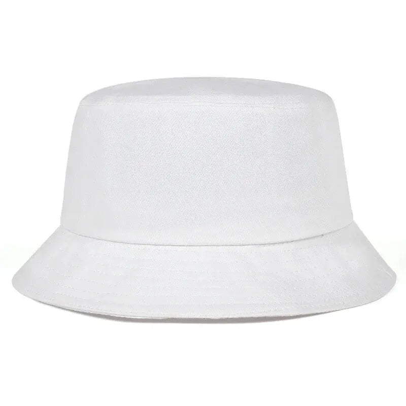Unisex Solid Color Light Plate Personality Bucket Hats