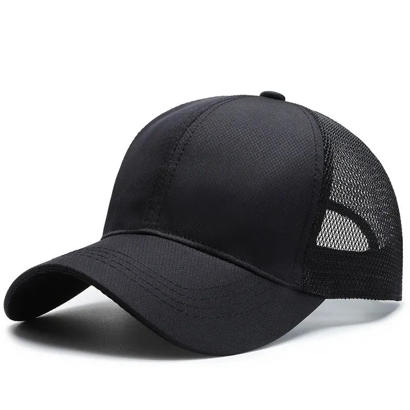 Korean Style Breathable Mesh Summer Baseball Cap
