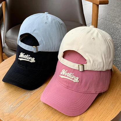 RICYGVM Letter Embroidery Baseball Hat Unisex