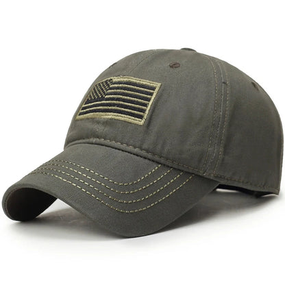 Unisex Flag Of The United States Embroidery Baseball Caps