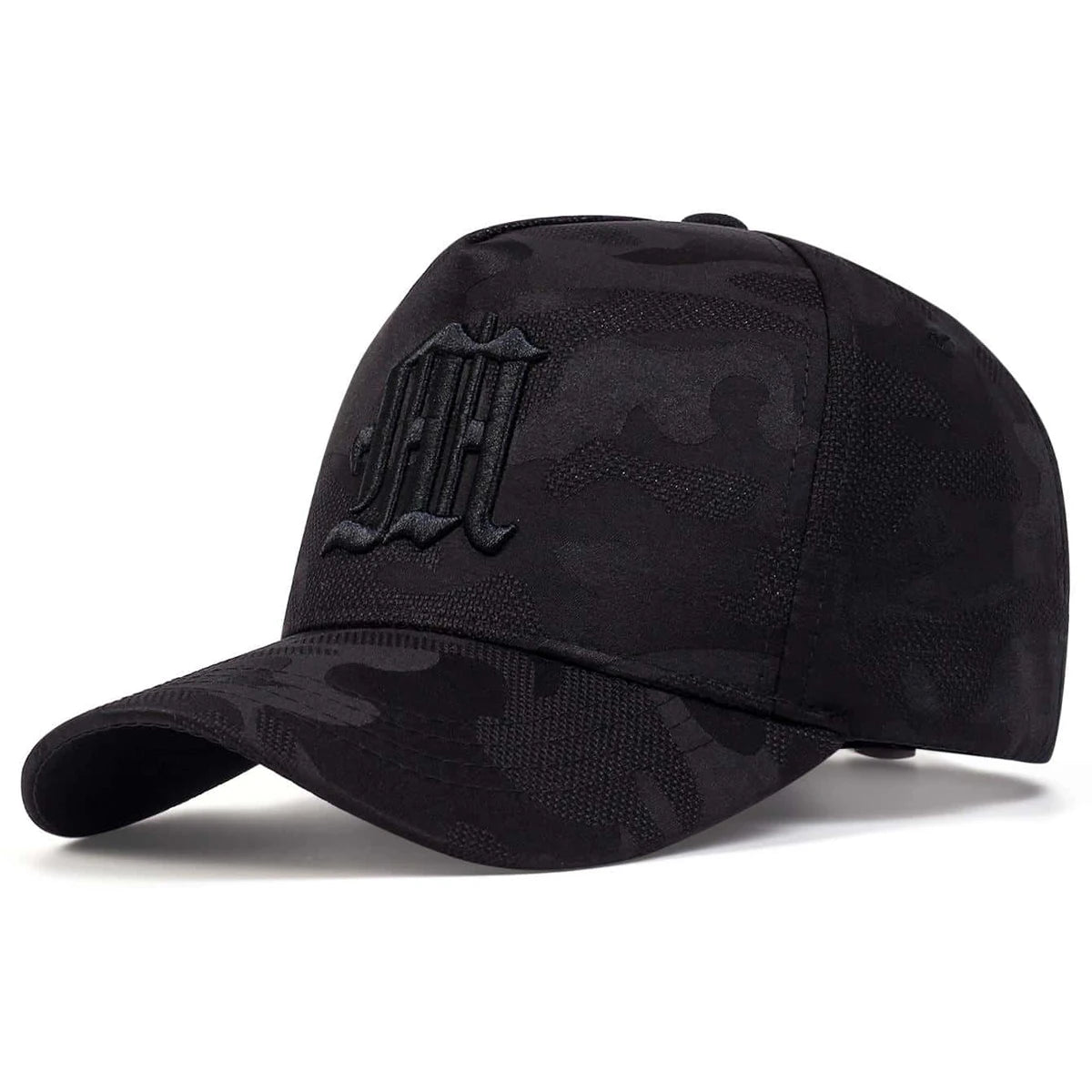 Unisex Gothic Letter M Embroidery Baseball Caps