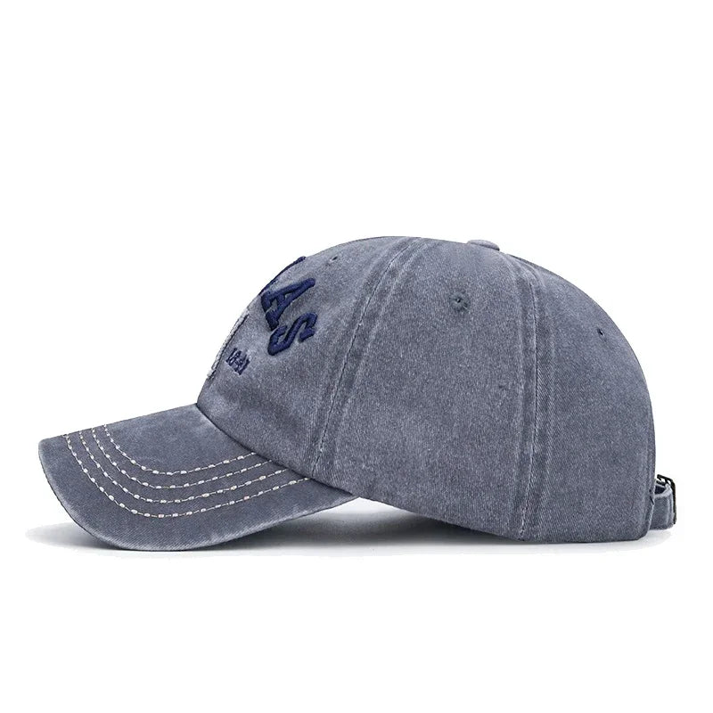 Dallas 3D Embroidered Unisex Snapback Cap