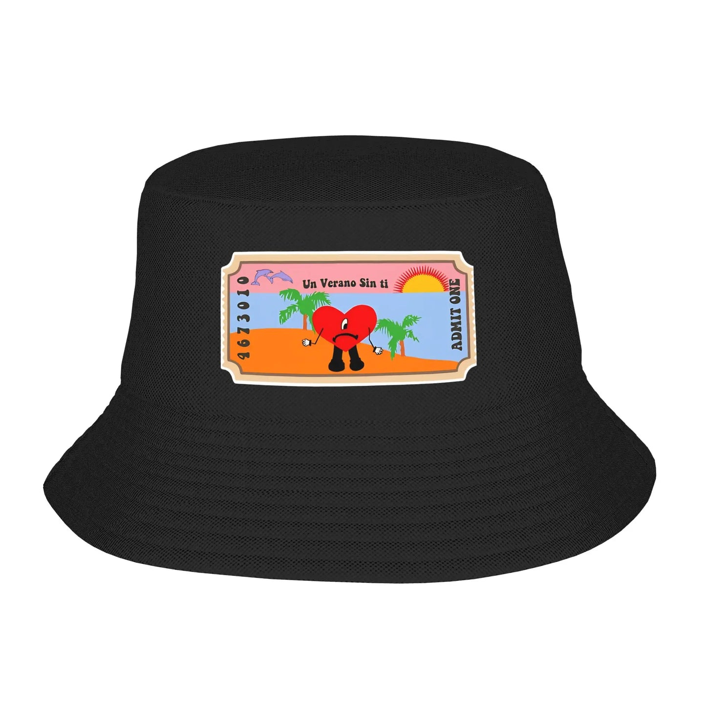 Concho Bad Bunny Fashion Couple Bucket Hat