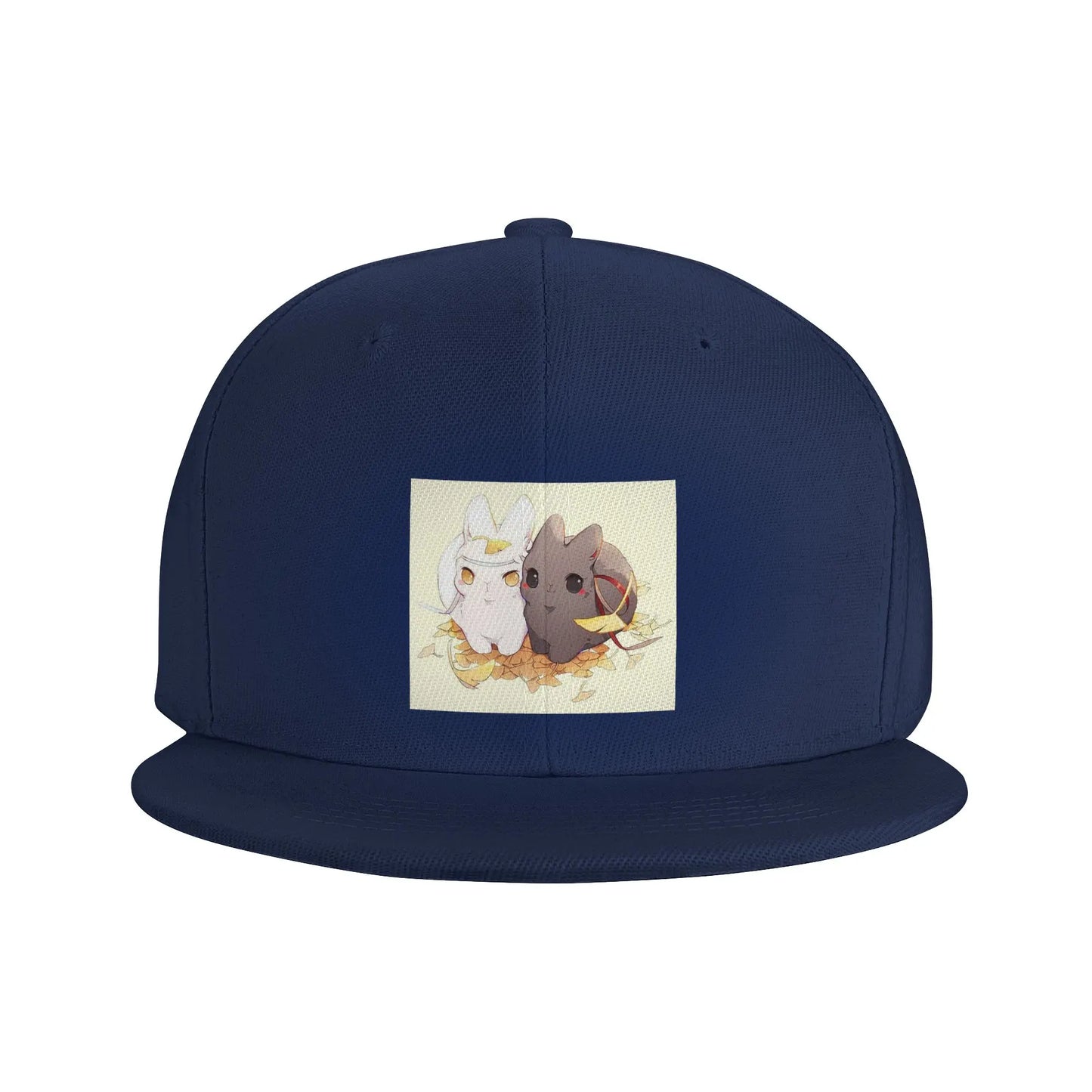 Untamed Wangxian Bunnies Anime Casual Snapback Cap