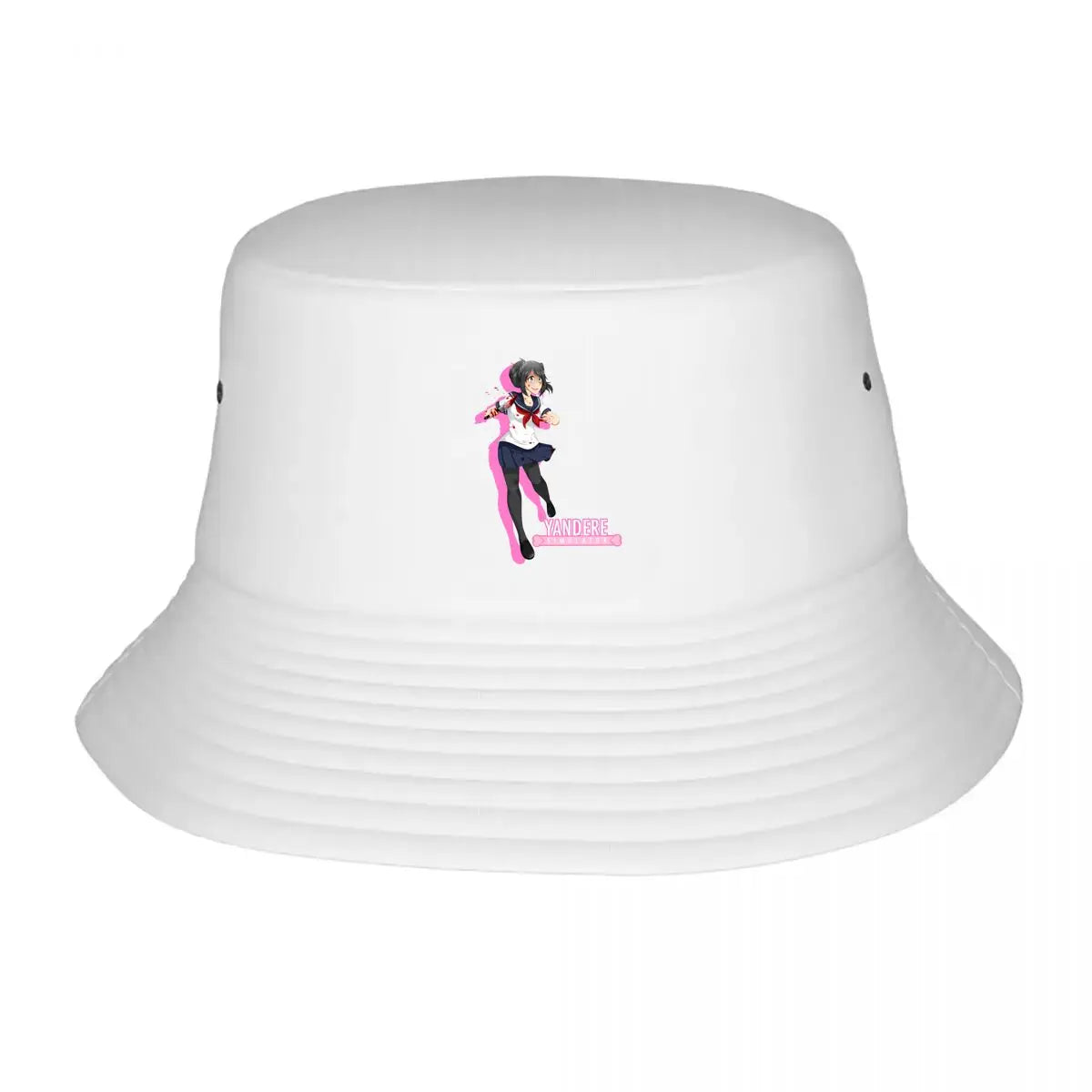 Yandere Simulator Spooky Schoolgirl Anime Graphic Bucket Hat