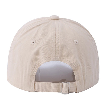 Washed Cotton Retro Distressed Baseball Cap