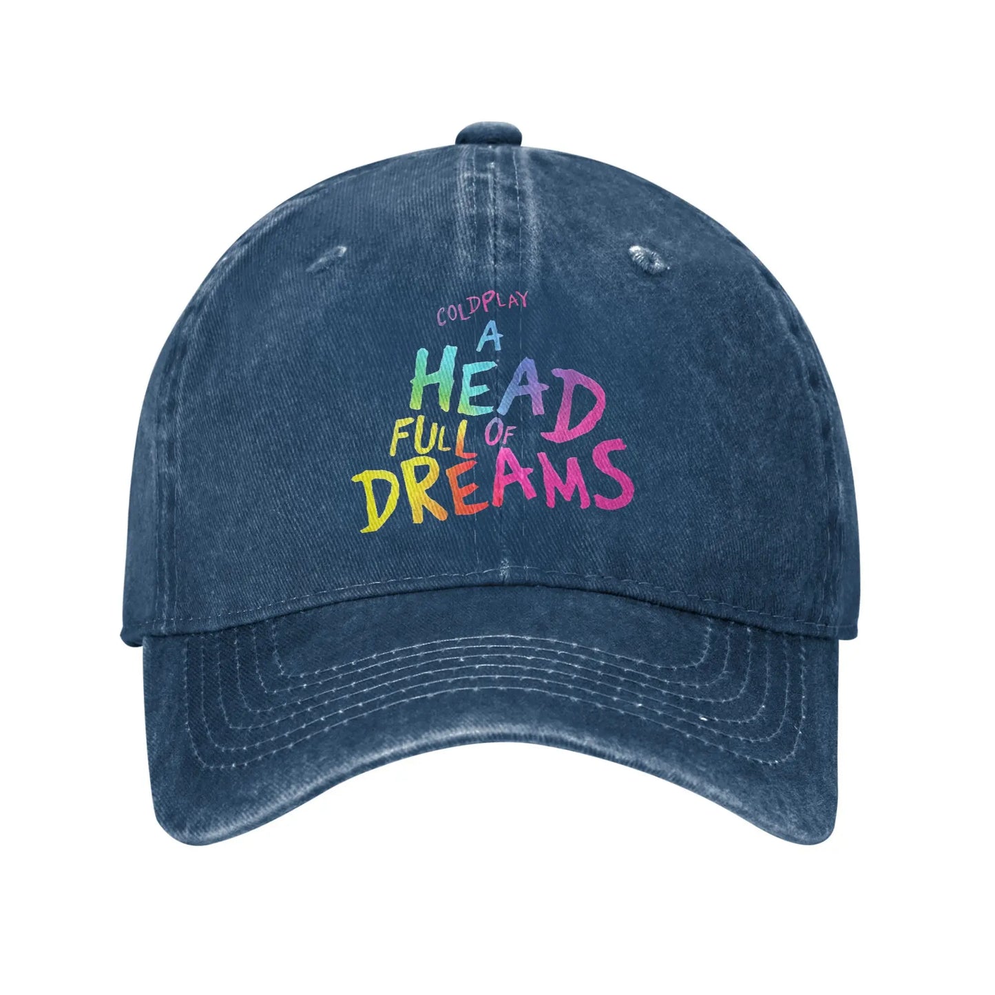 Coldplay 2025 Tour Head Full Dreams Baseball Cap