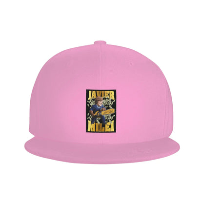 Javier Milei Currency Political Statement Snapback Cap