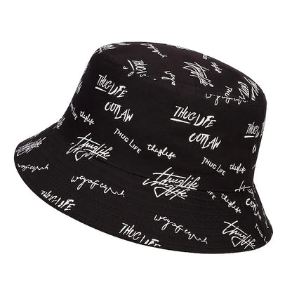 Reversible Printed Sunshade Bucket Hat