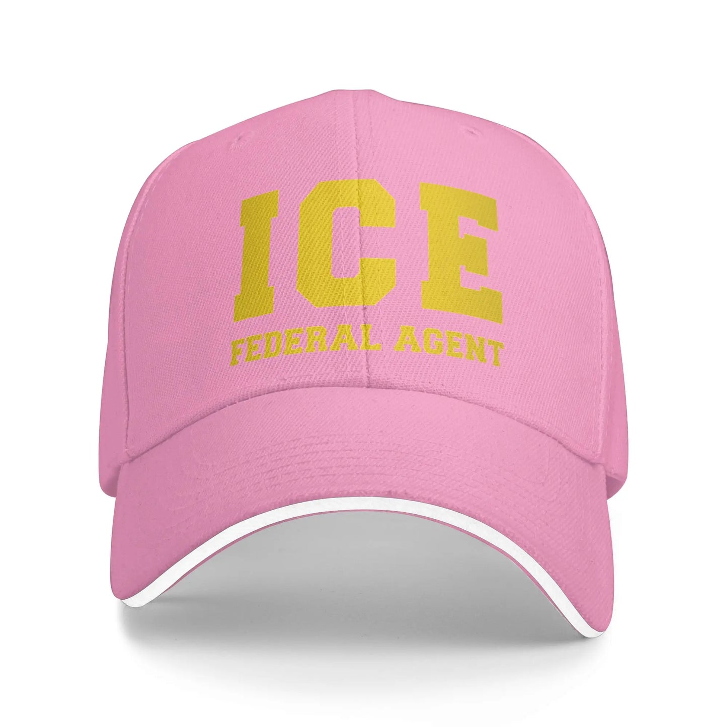 ICE Federal Agent Logo Hip Hop Baseball Cap