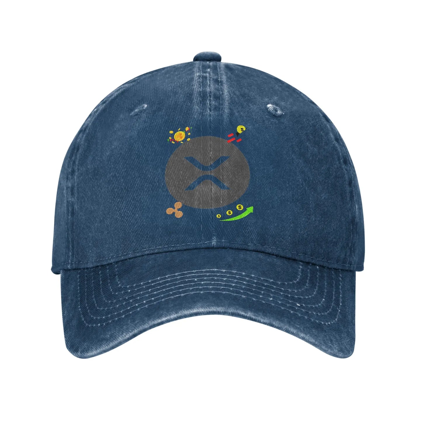 XRP Ripple Y2K Outdoor Trucker Baseball Cap