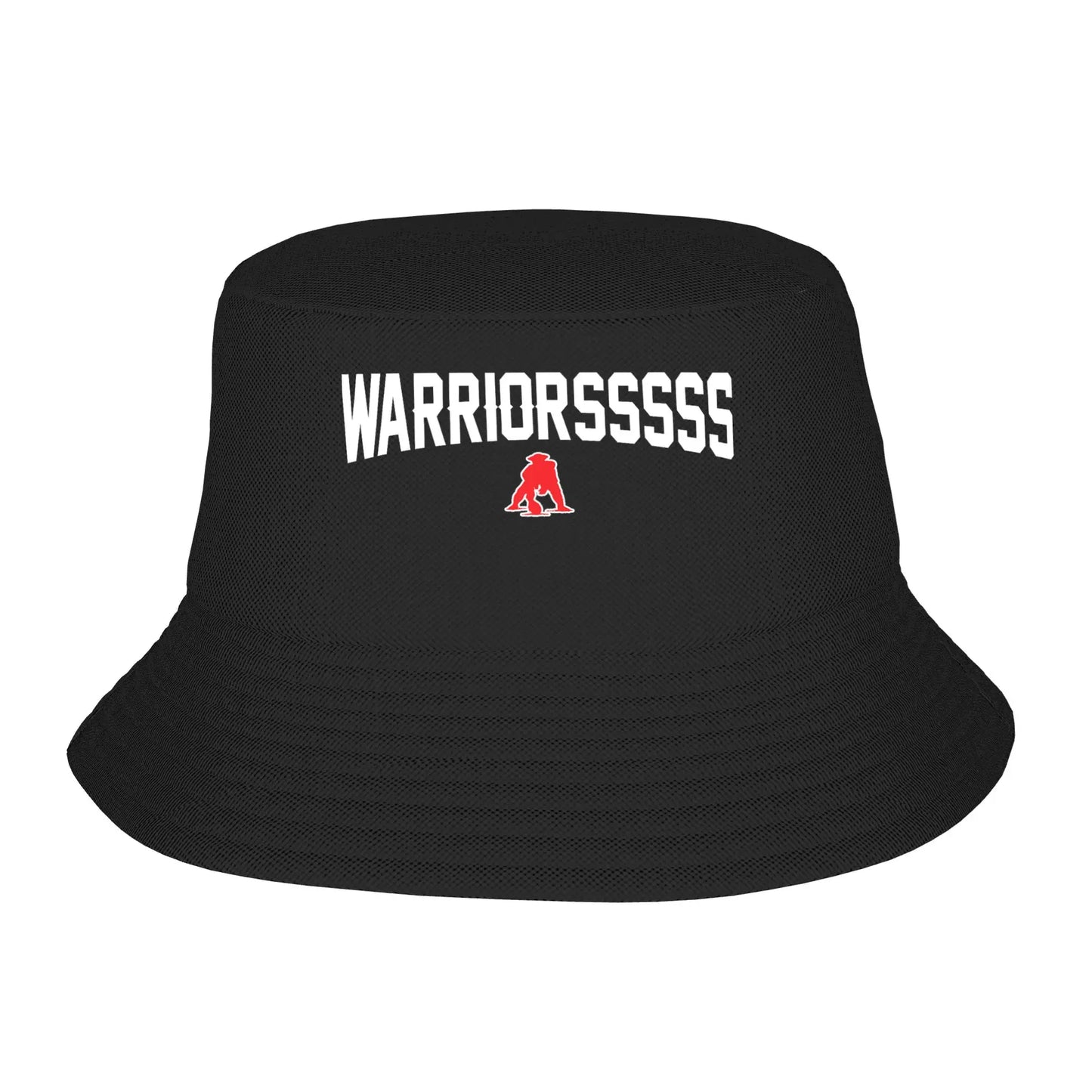 Warriors Patriots Retro Design Personality Fishing Bucket Hat