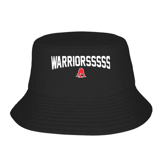Warriors Patriots Retro Design Personality Fishing Bucket Hat