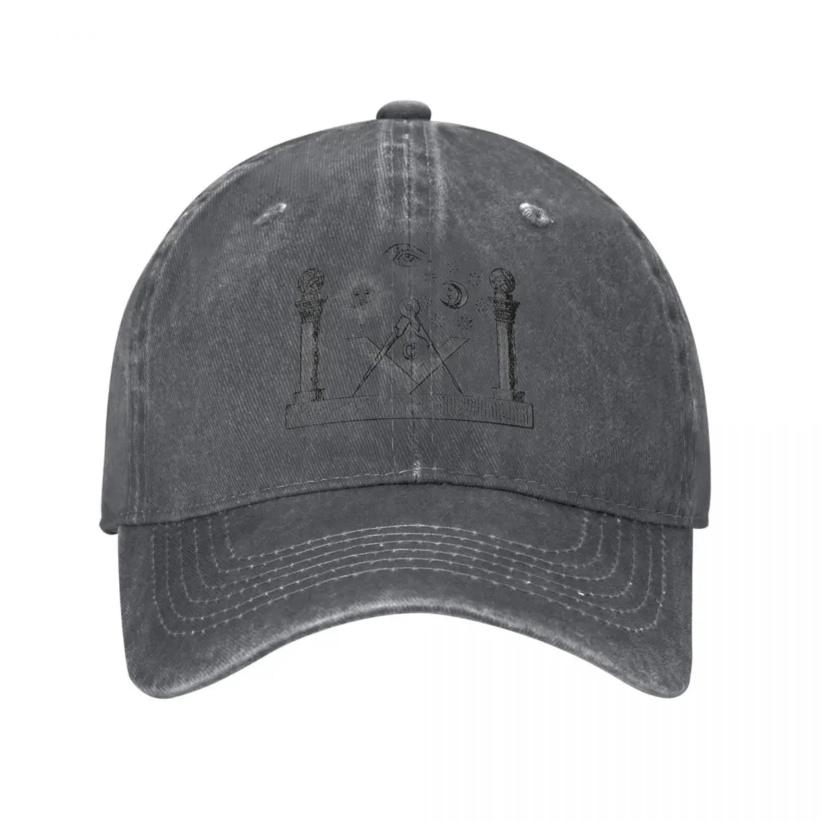 Classic Symbols Of Masonry Freemasonry Baseball Caps