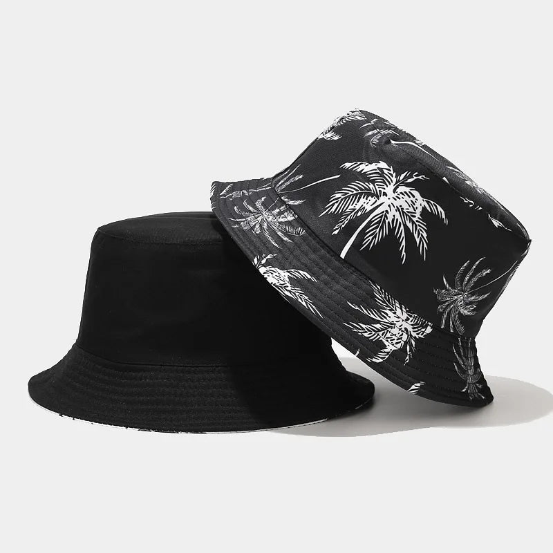 Coco Print Sunscreen Bucket Hat