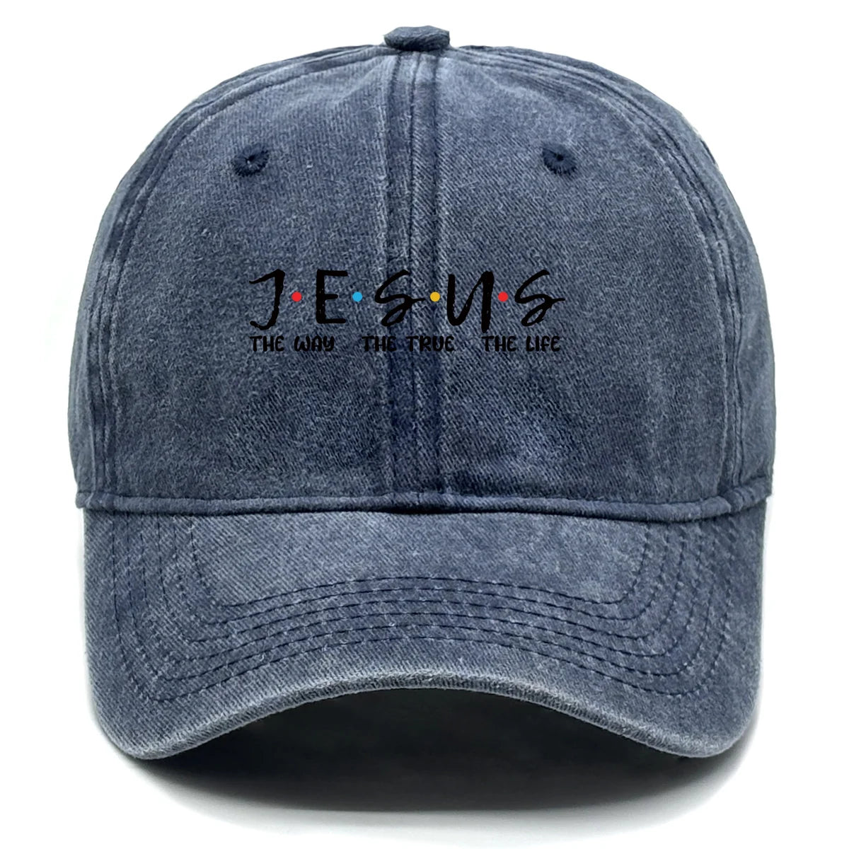 Busy Doing Nothing Washed Retro Baseball Cap