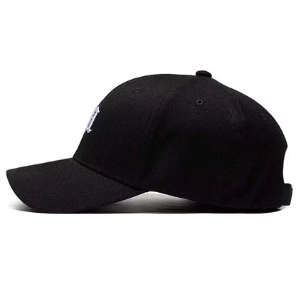 Unisex M Letter Embroidery Baseball Caps