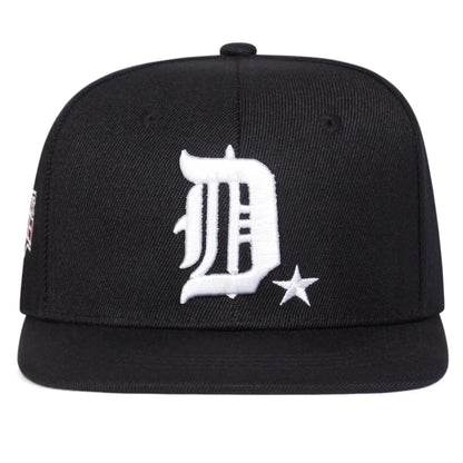 Unisex D Letter Side DUMMY FRESH Embroidery Hip-hop Hats