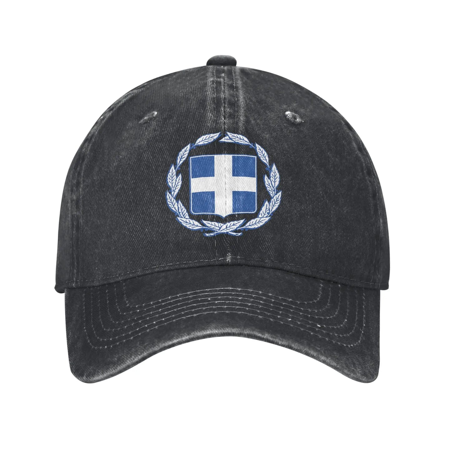 Coat Of Arms Greece Casual Trucker Baseball Cap