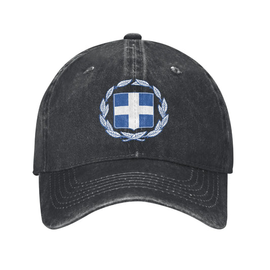 Coat Of Arms Greece Casual Trucker Baseball Cap