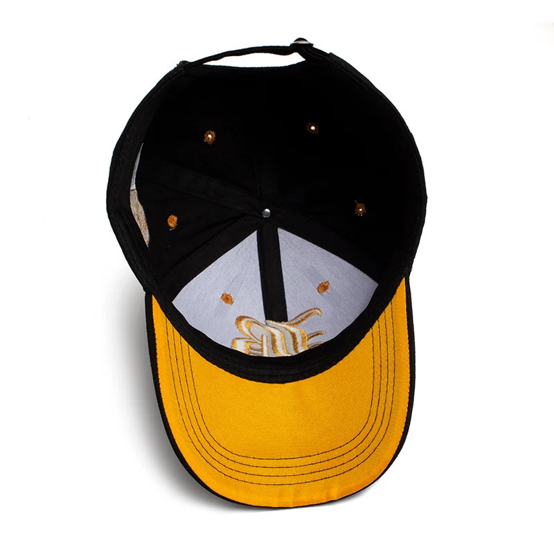 Unisex Letter Embroidered Cotton Baseball Cap