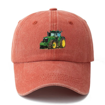 Printed Tractor Retro Duckbill Baseball Cap