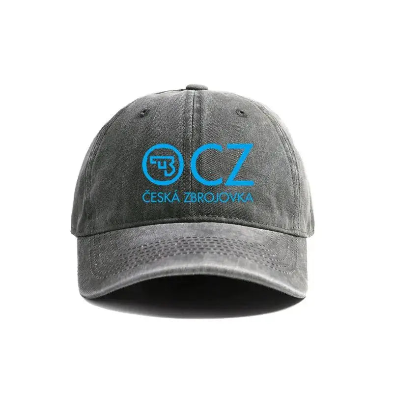Ceska Zbrojovka Vintage Distressed CZ Firearms Baseball Cap