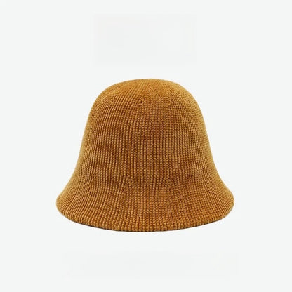 Women's Knitted Warm Bucket Hat