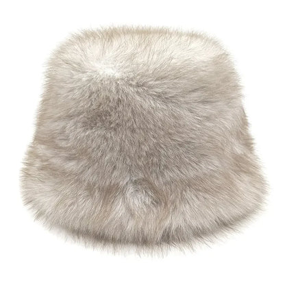 Printed Polyester Winter Bucket Hat