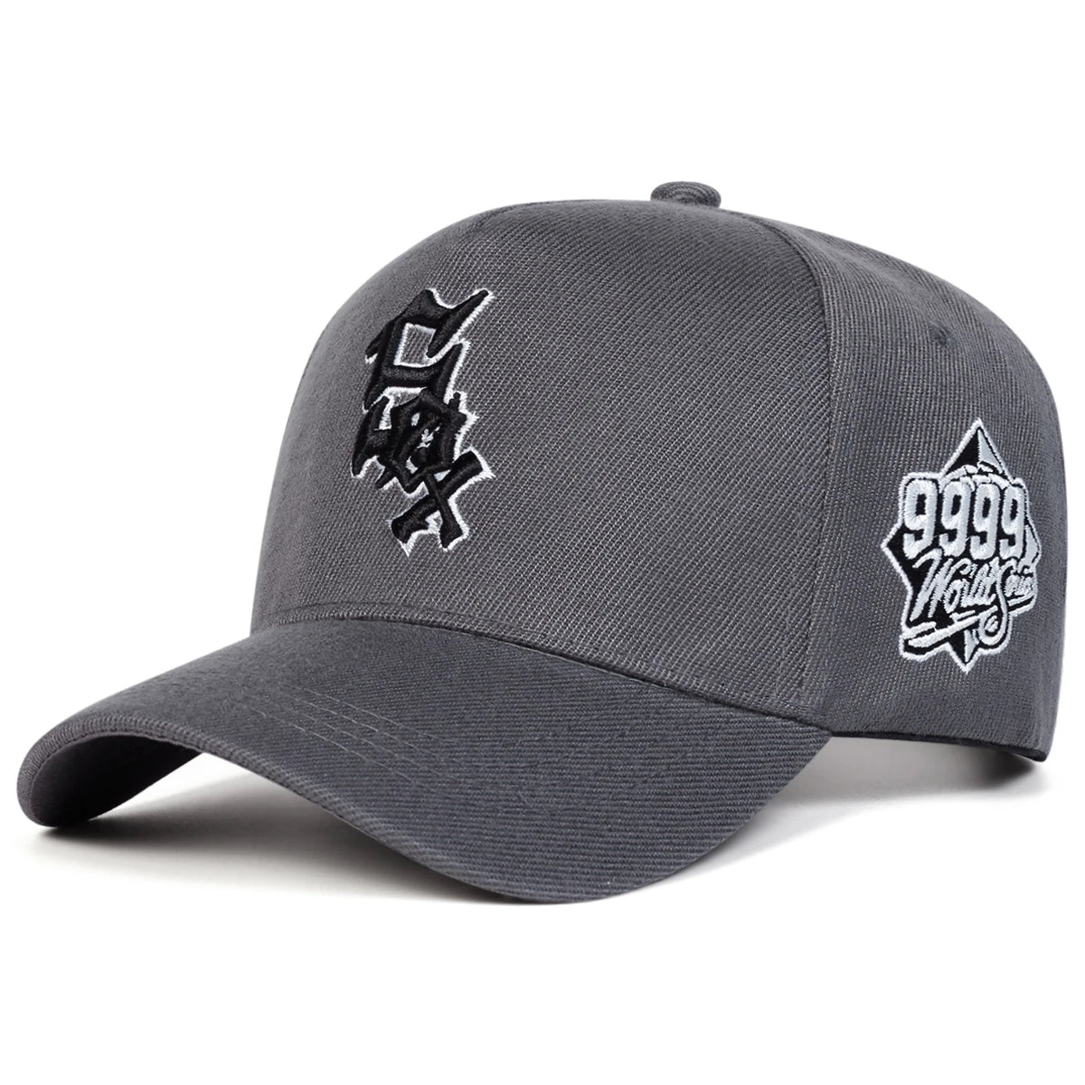Unisex SOX Letter Embroidered Adjustable Baseball Cap