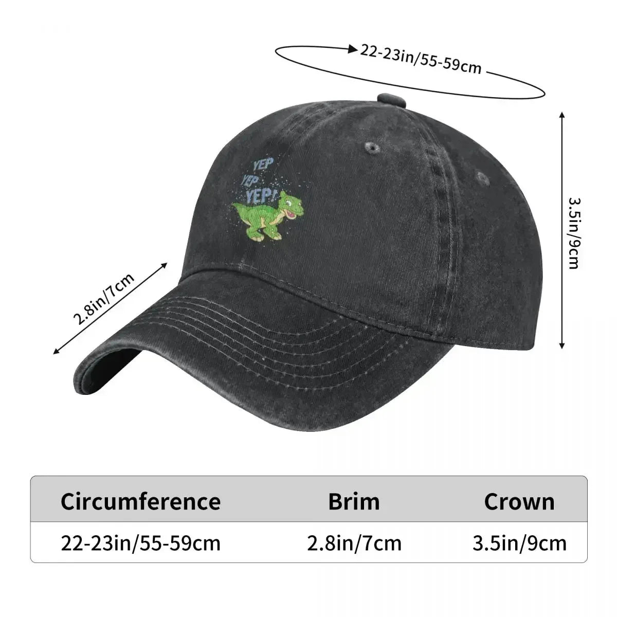Land Before Time Ducky Yep Yep Baseball Cap