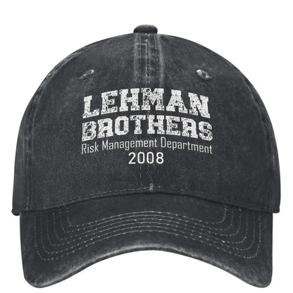 Lehman Brothers Risk Management 2008 Baseball Cap