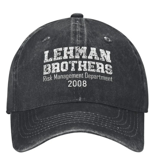 Lehman Brothers Risk Management 2008 Baseball Cap