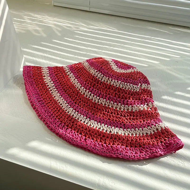 Rainbow Cute Summer Beach Bucket Hat