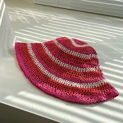 Rainbow Cute Summer Beach Bucket Hat