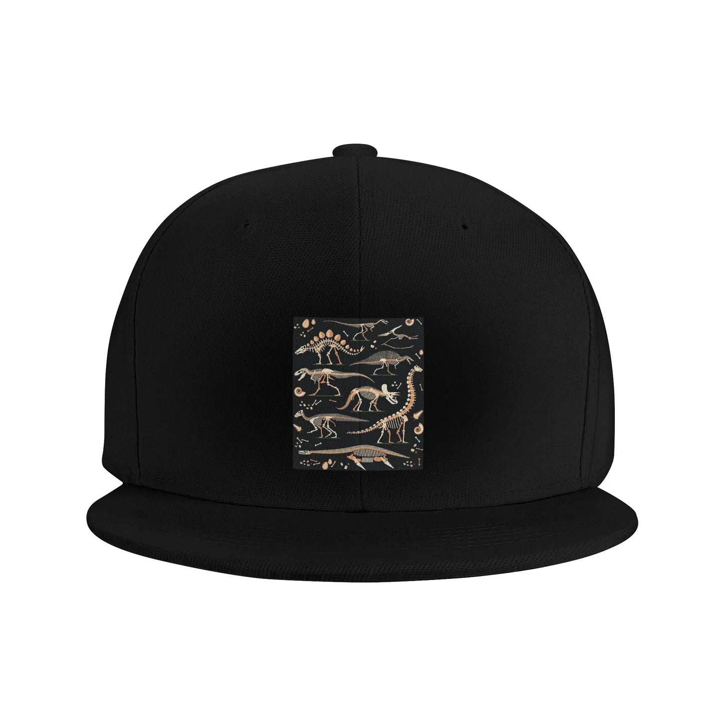 Dinosaur Fossil Halloween Graphic Snapback Cap